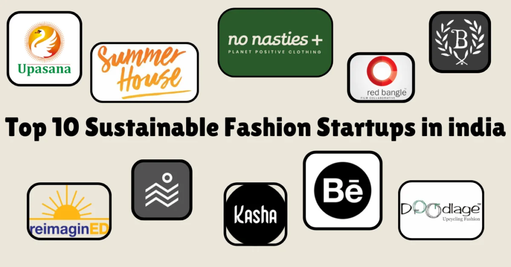 Top 10 Sustainable Fashion Startups in india